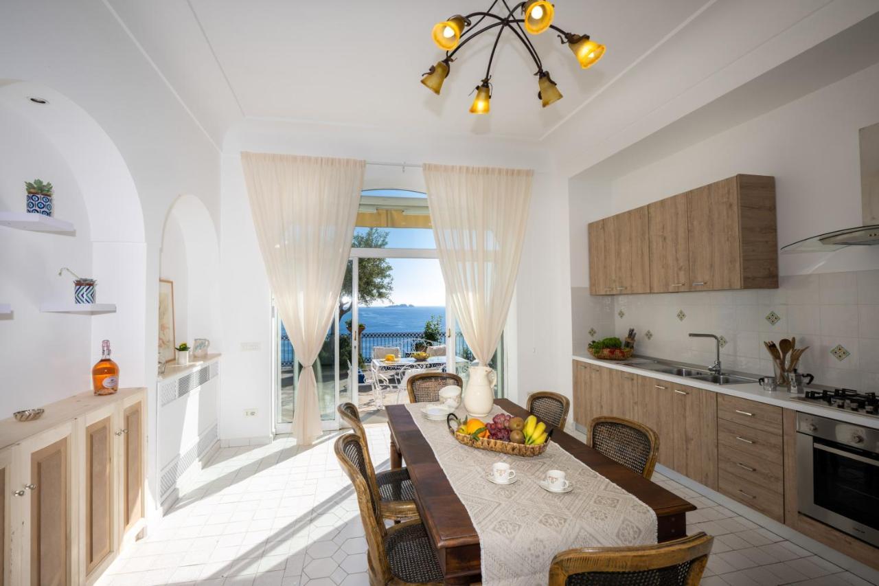 Yourhome - Villa Aldo Marino Позитано Экстерьер фото