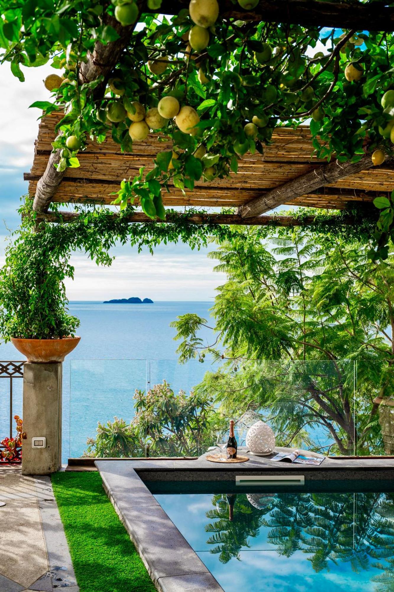 Yourhome - Villa Aldo Marino Позитано Экстерьер фото
